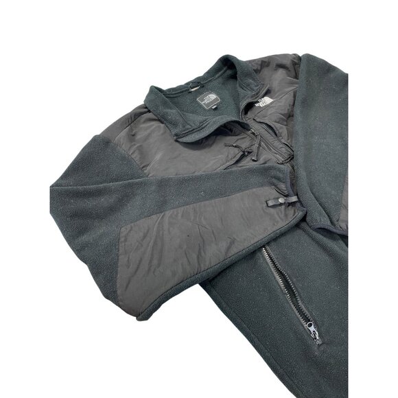 North Face Black Denali Fleece Jacket Mens XXL Insulated Full-Zip Warm Outerwear - Picture 2 of 12